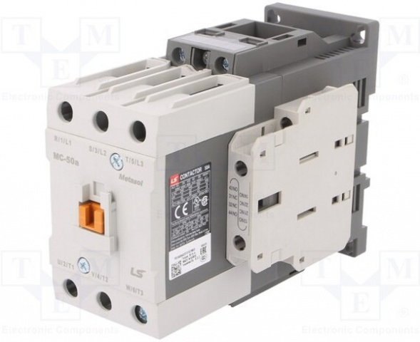 Контактор 220VDC 50А 2НО+2НЗ Metasol MC-50a 1338018500 LS Electric