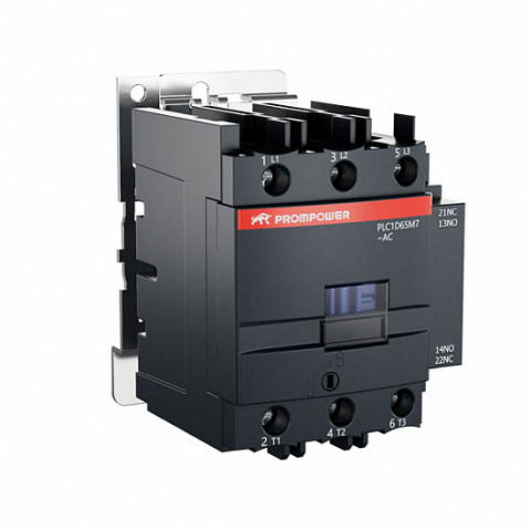 Контактор 230VAC 65A 1НО+1НЗ Pulse PLC1D65M7 PROMPOWER