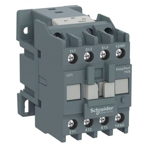Контактор 220VAC 18А 1NO LC1E1810M5 Schneider Electric