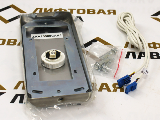 Пост вызывной объемная панель красная индикация ореол ZAA23500CAA1 Otis