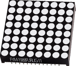 LED индикатор FYM-19881EUB-11 FORYARD