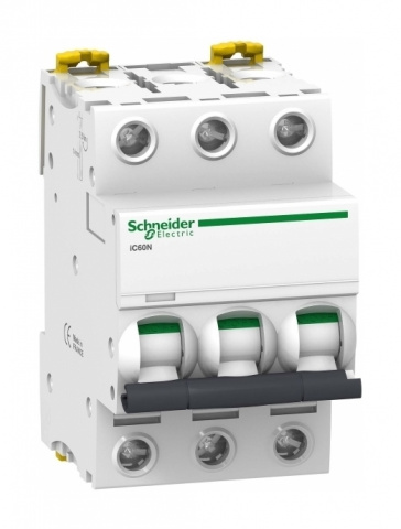 Автоматический выключатель A9F75306 Acti9 3P 6А D 6кА Schneider Electric