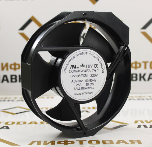 Вентилятор 172x150x38мм 220V 38.5W 0.25A FP-108EXM Commonwealth (XVE0019 Sicor)