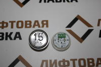Модуль кнопочный круглый красная подсветка код брайля "15" A4N49744$05 EA2406S-D-R-15 ЩЛЗ