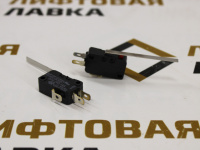 Микропереключатель 16А 250VAC SPDT D3V-163-1A5 OMRON