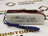 Источник питания AC/DC 90-264V/12V 3A LPV-35-12 MEAN WELL