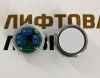 Модуль кнопочный красная подсветка "БЕЗ СИМВОЛОВ" Схема №1 ВК-32-5О