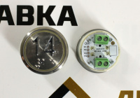 Модуль кнопочный красная подсветка "14" A4N33841$14 (под станцию ШК6000)