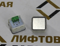 Модуль кнопочный красная подсветка "БЕЗ СИМВОЛОВ" A4N11286$05 KA302-D-R-BLN ЩЛЗ