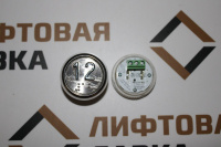 Модуль кнопочный круглый красная подсветка код брайля "12" A4N49744$05 EA2406S-D-R-12 ЩЛЗ